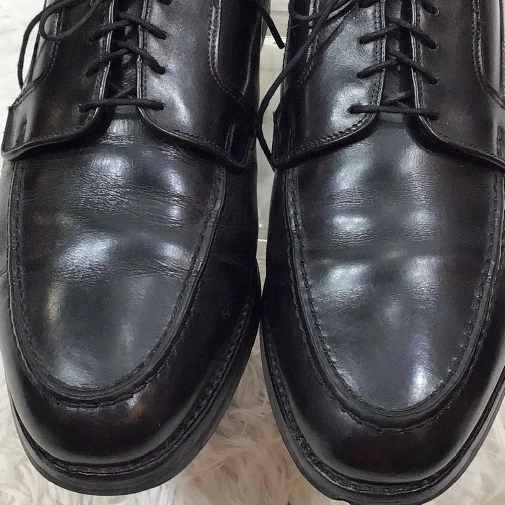 Allen Edmonds black leather lace up dress shoes 10.5E